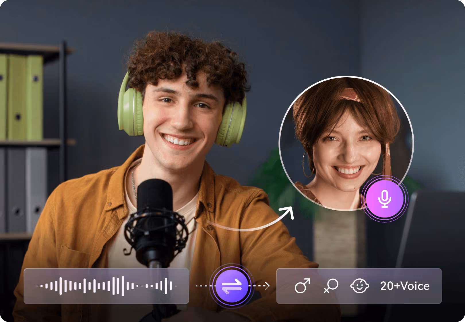 Vozelle app interface